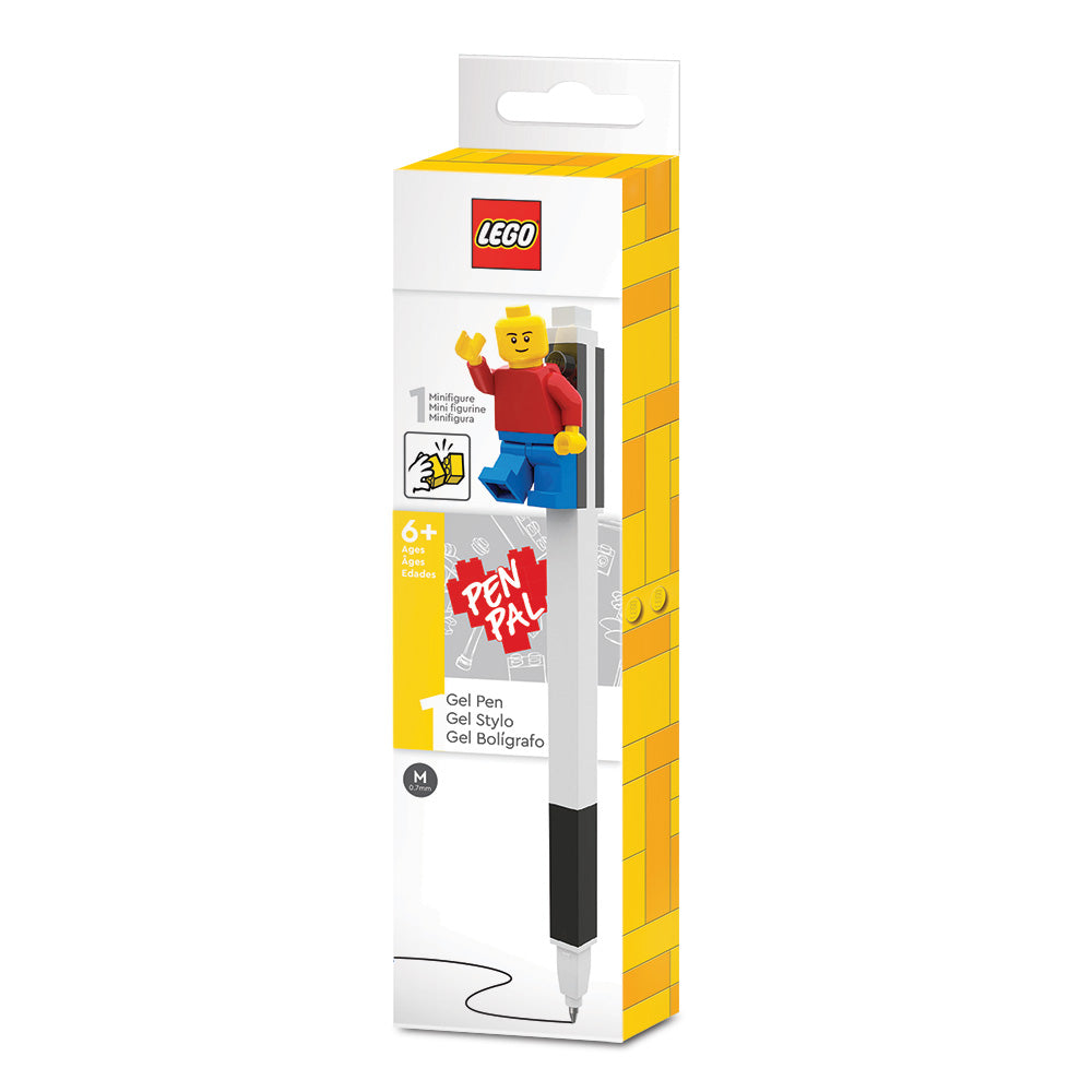 IQ LEGO® 2.0 Stationery Black Gel Pen with Minifigure (52601) – IQ Hong Kong