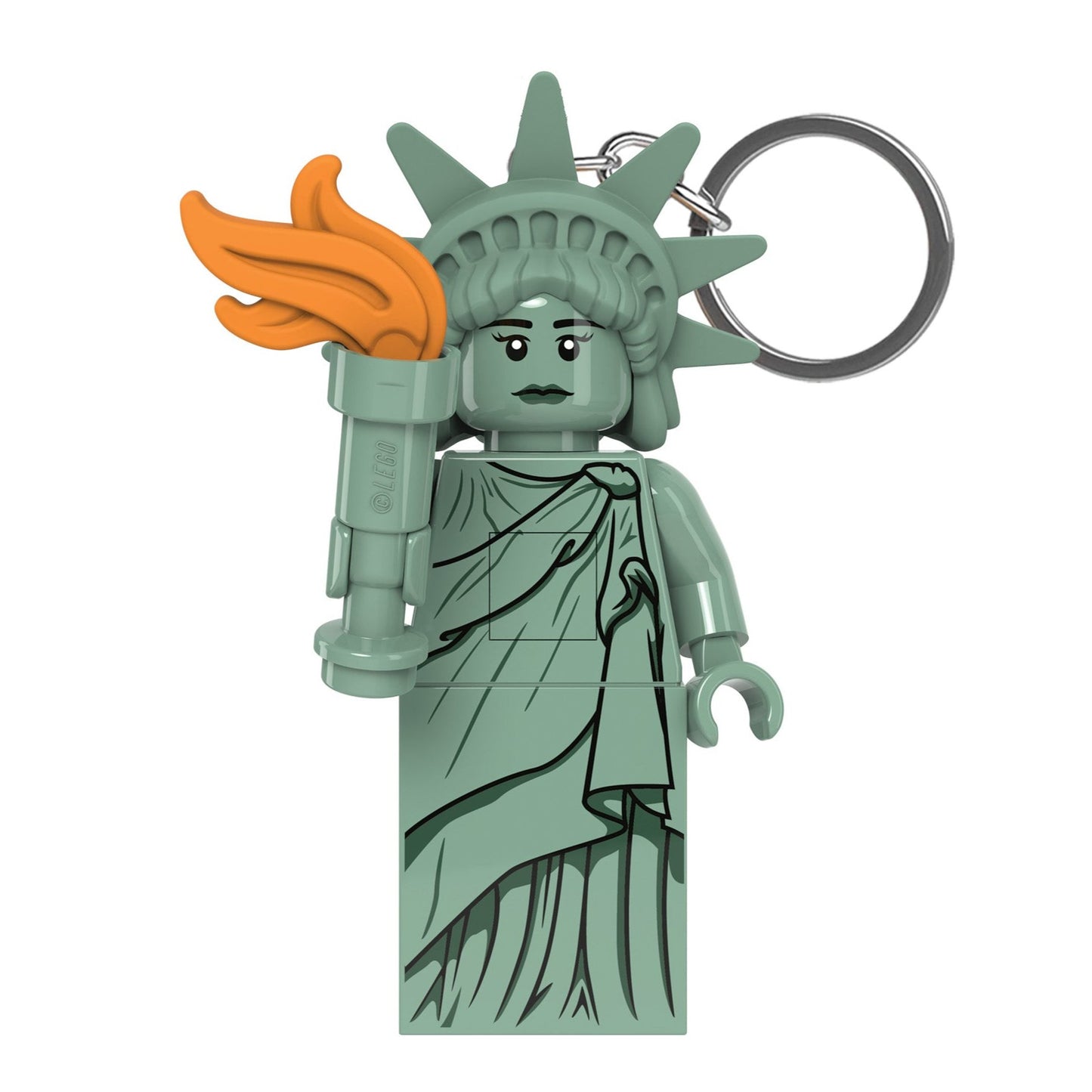 IQ LEGO® Minifigures™ Keychain Light Status of Liberty (KE158H)