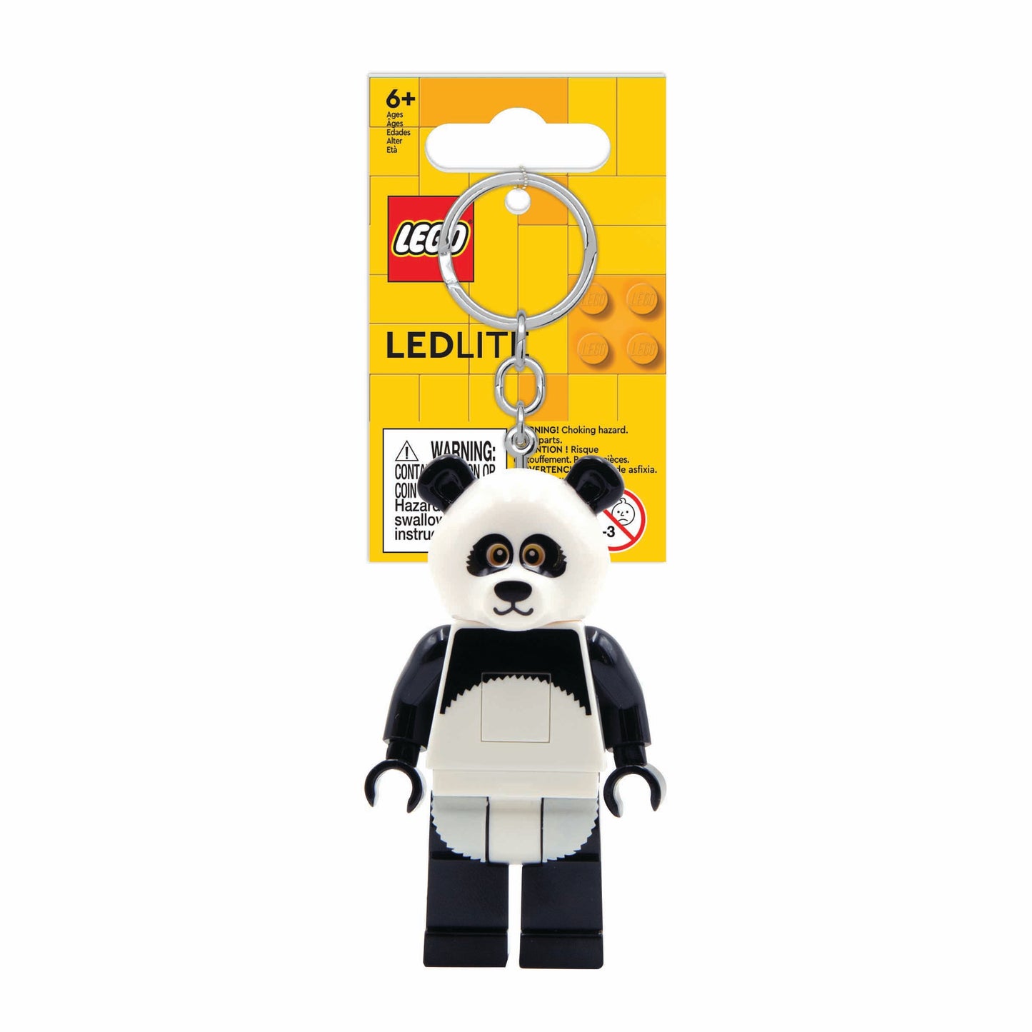 IQ 樂高® Minifigures™ 熊貓人 鑰匙圈燈 (KE195H)