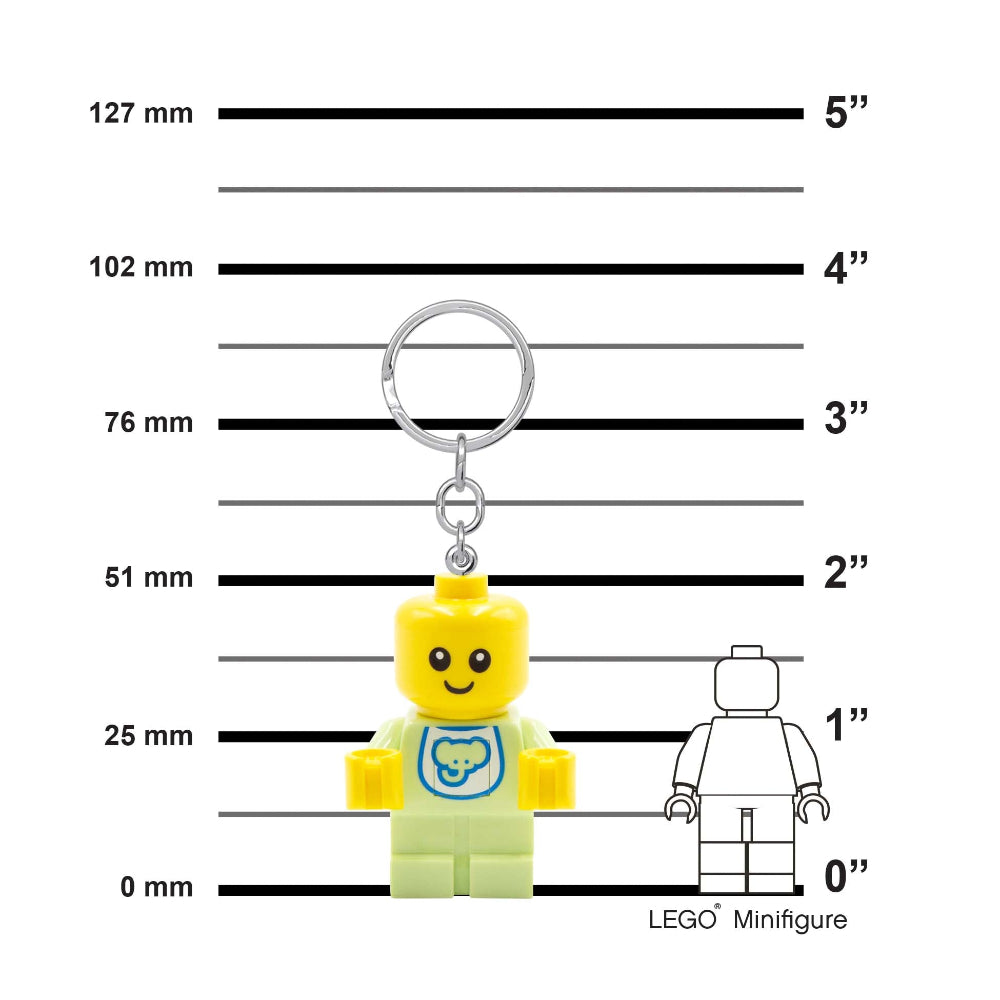 IQ LEGO® Minifigures™ Keychain light Baby (KE209H)