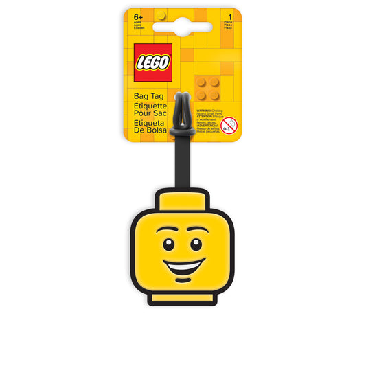 IQ LEGO® Iconic Boy Face Bag Tag (51167)