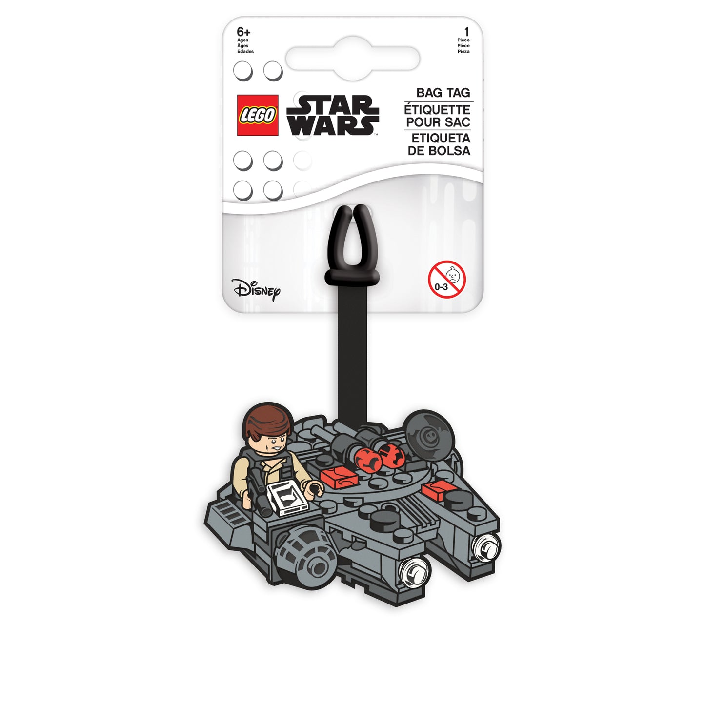 IQ LEGO® STAR WARS Millennium Falcon Bag Tag (52236)