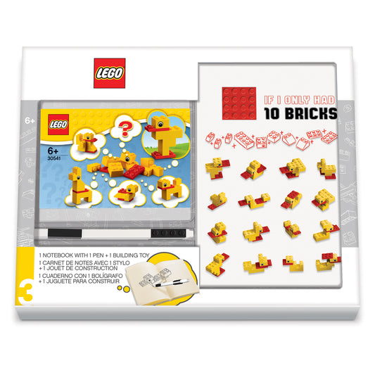 IQ LEGO® 2.0 Stationery Duck Build Recruitment Bag Stationery Set (52283)