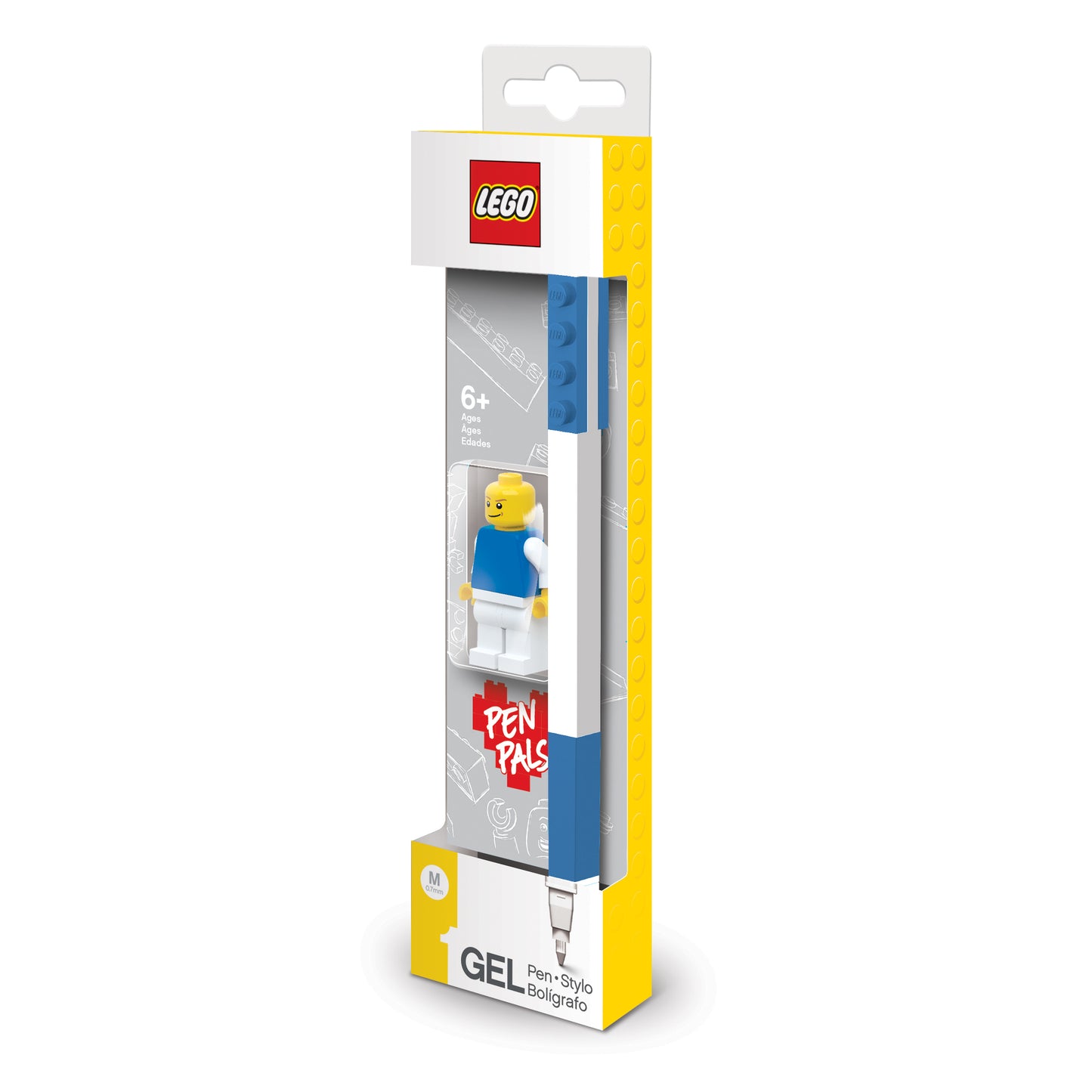 IQ LEGO® 2.0 Stationery Blue Gel Pen with Minifigure (52600)