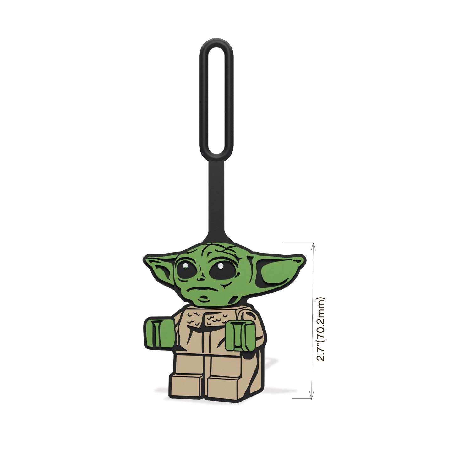 IQ LEGO® STAR WARS Serious Baby Yoda Bag Tag (52949)