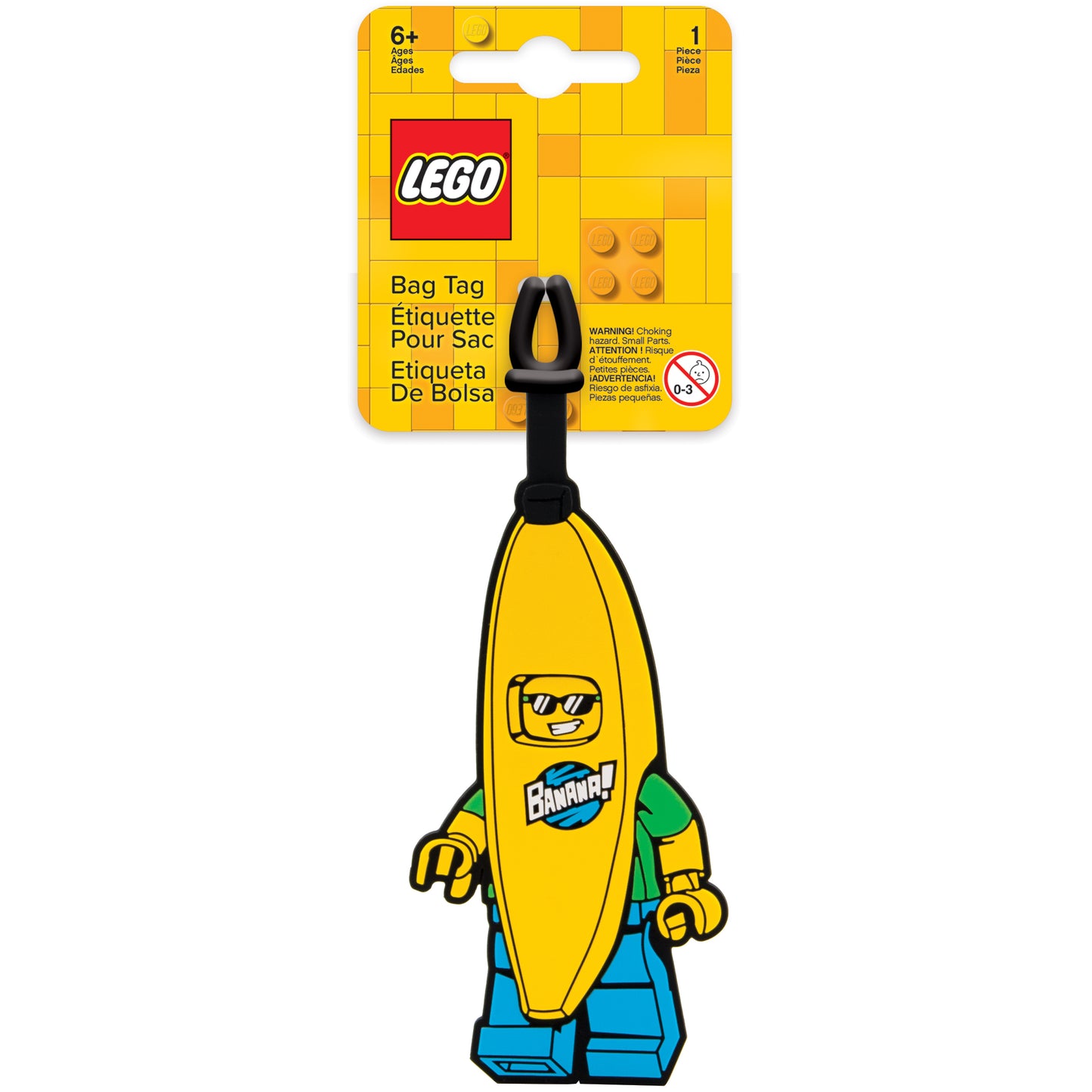IQ LEGO® Iconic Banana Guy Bag Tag (53057)
