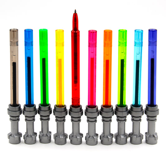 IQ LEGO® 2.0 Stationery STAR WARS Lightsaber gel pen 10 pack (53116)