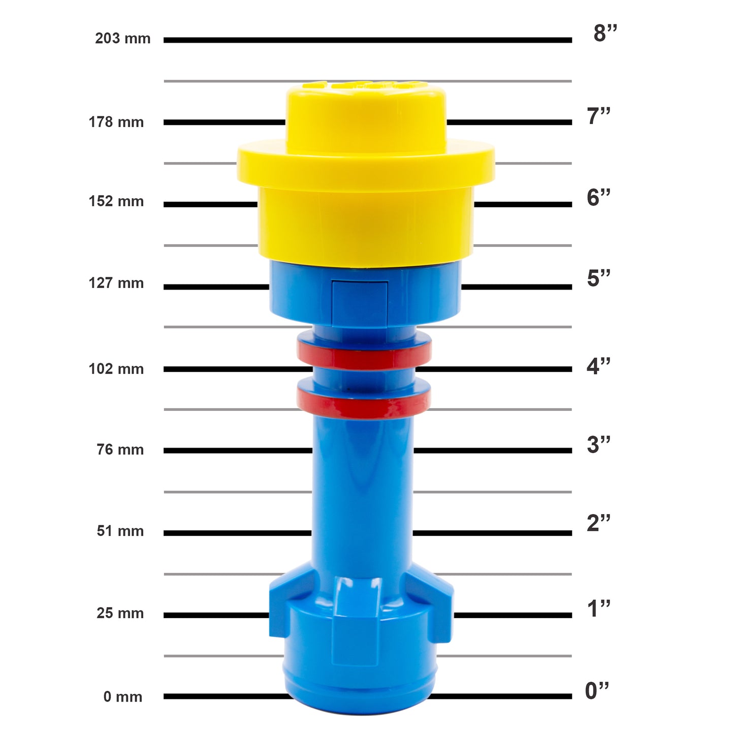 IQ LEGO® Iconic Torch Flashlight Blue (FL5)