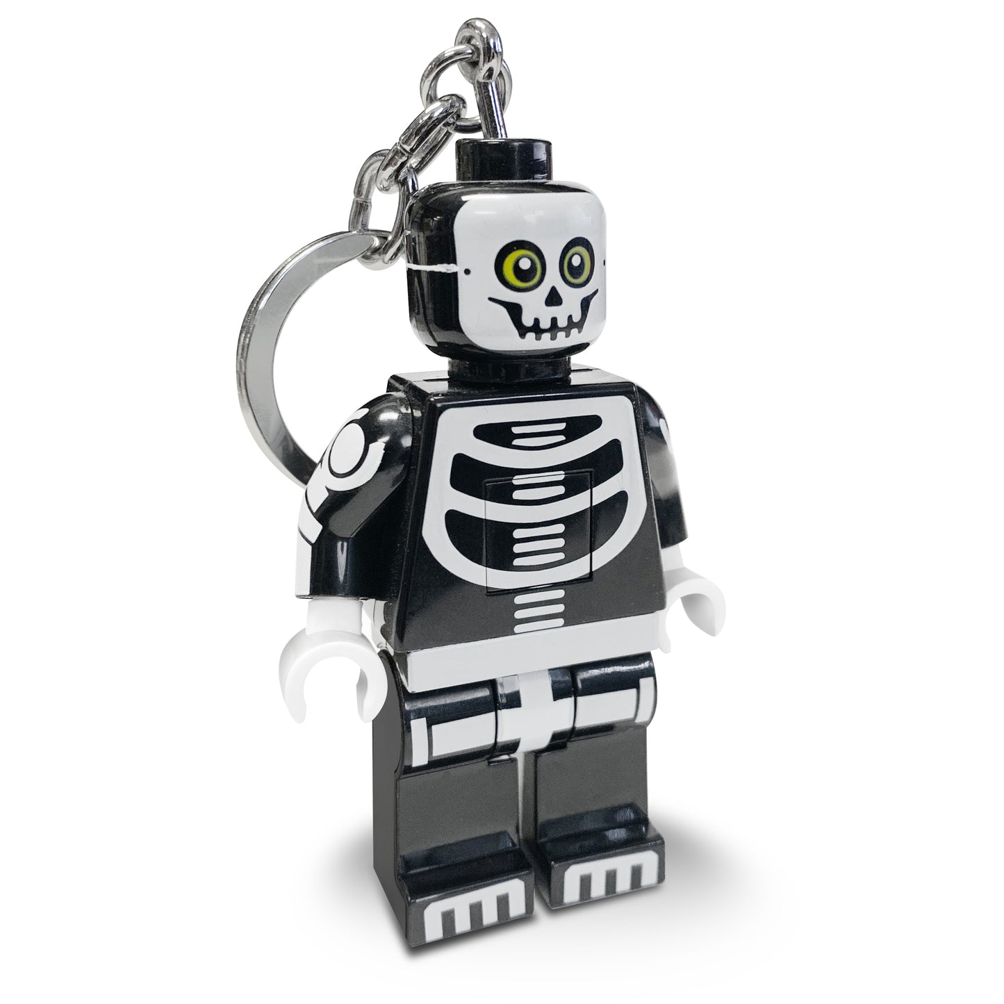 IQ LEGO® Monster Fighters Skeleton LED luminous Key Chain (KE137H)