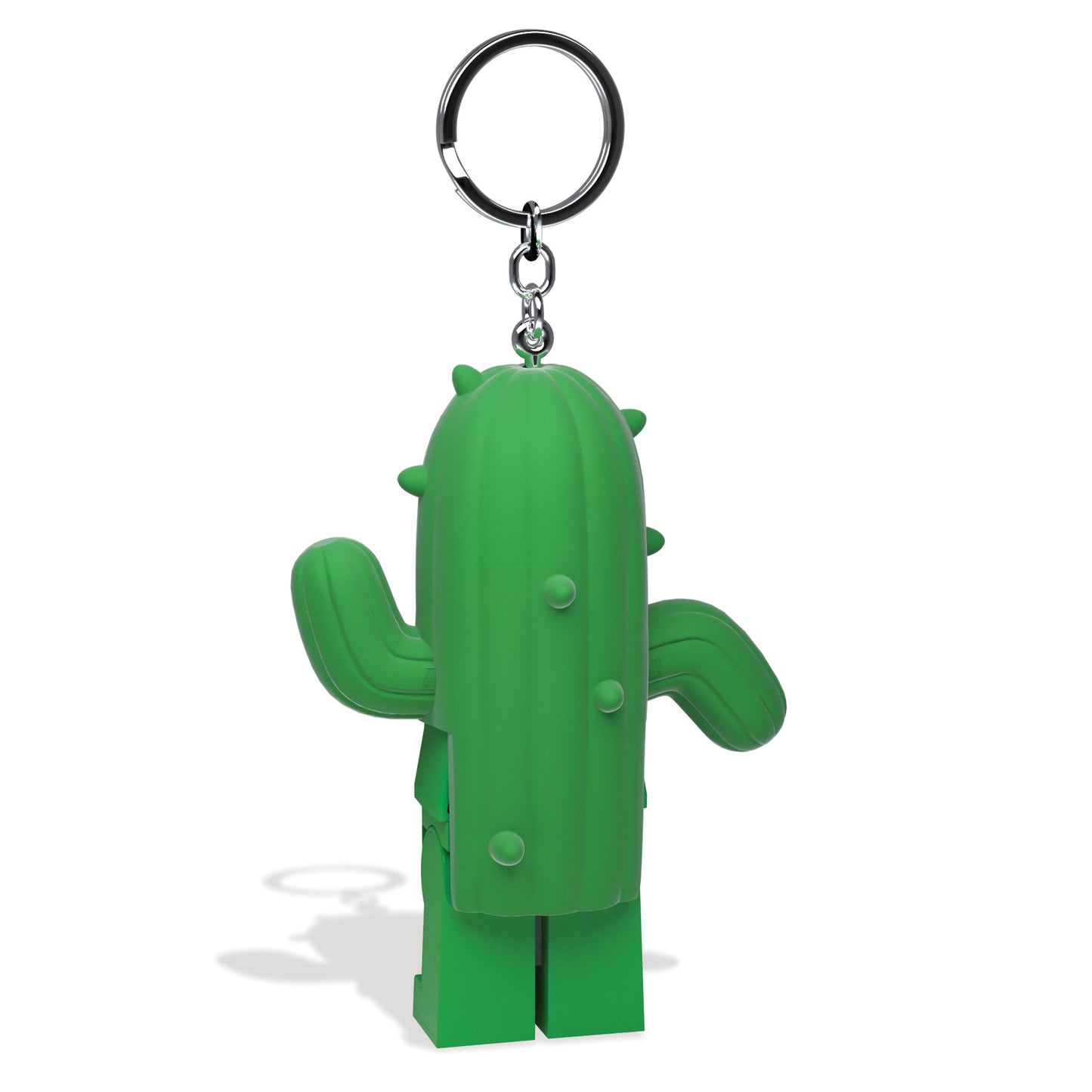IQ LEGO® Iconic Cactus Boy LED luminous Key Chain (KE157H)