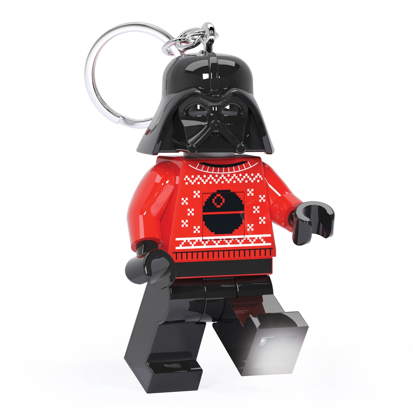 IQ LEGO® STAR WARS Darth Vader Ugly Sweater LED luminous Key Chain (KE173H)