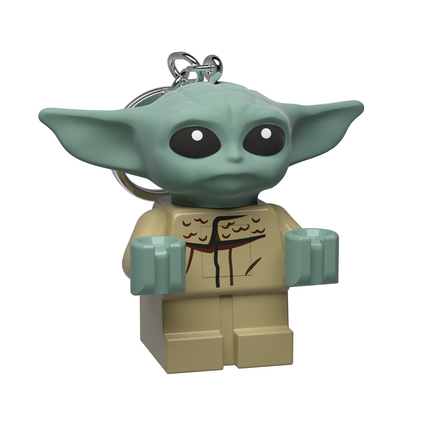 IQ LEGO® STAR WARS Baby Yoda LED luminous Key Chain (KE179H)
