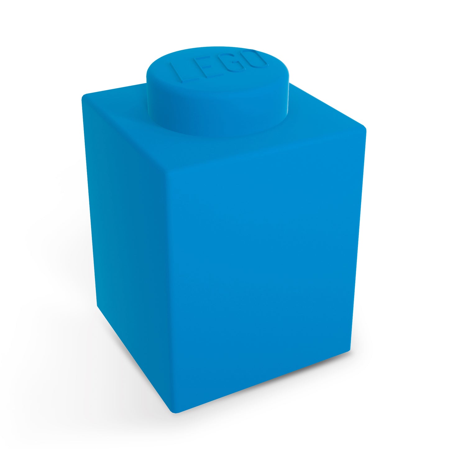IQ 樂高 積木造型軟矽膠觸控變色燈 藍色 (LP37)