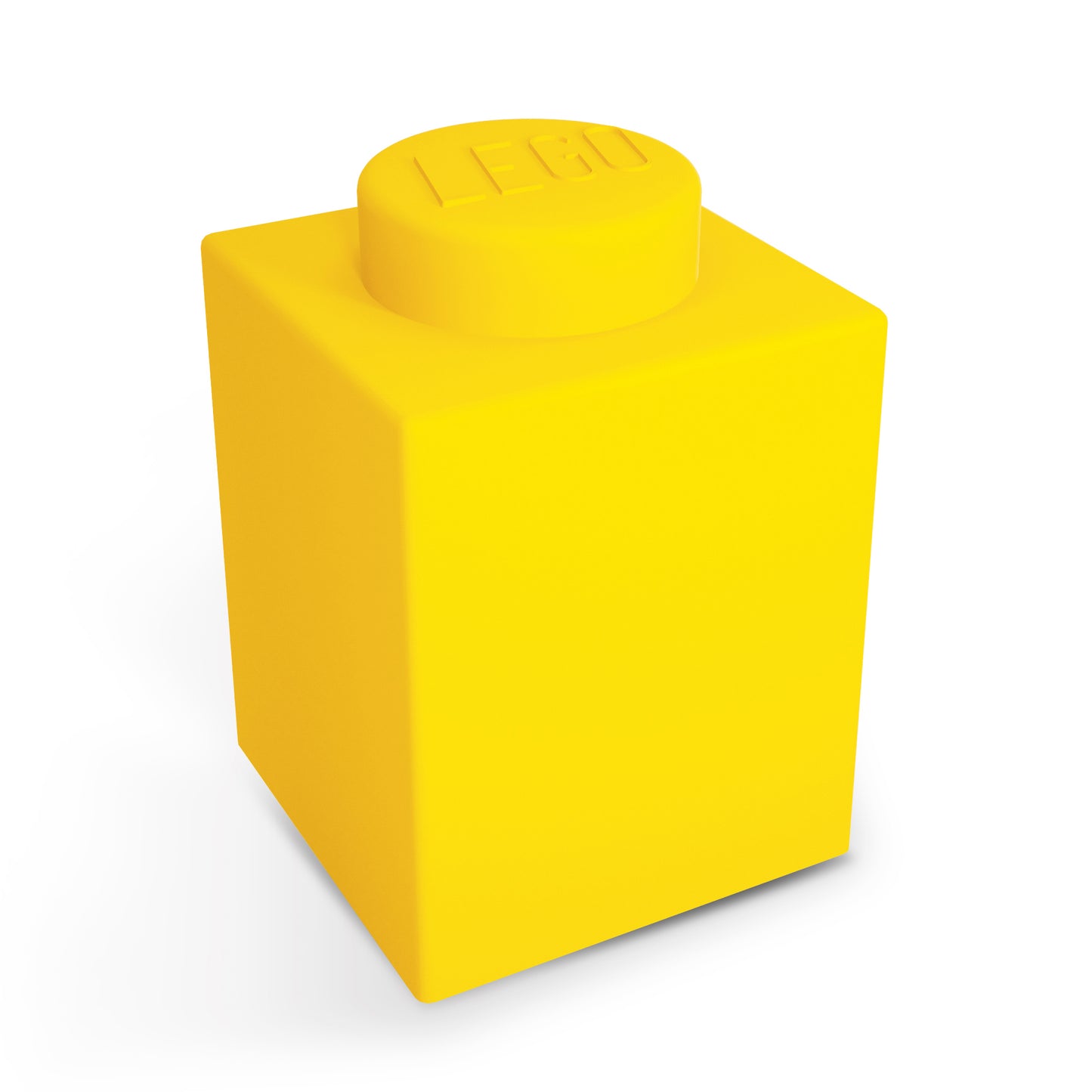 IQ 樂高 積木造型軟矽膠觸控變色燈 黃色 (LP42)
