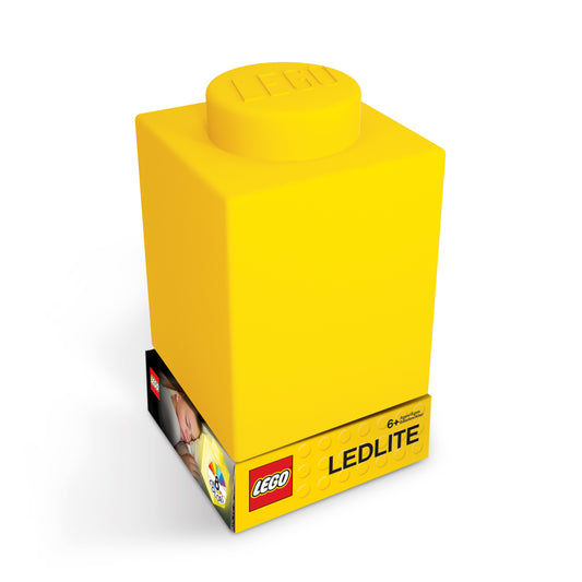 IQ LEGO® Classic Yellow 1x1 Brick Silicone Night Light (LP42)